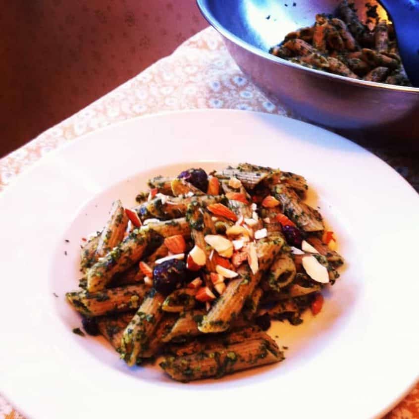 Recipe Roasted kale pesto the pig & quill