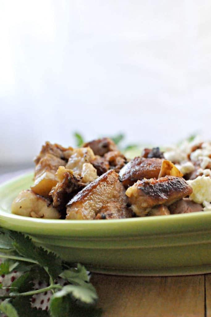 Crispy CarnitasStyle Pork Belly & Spanish Rice the pig & quill