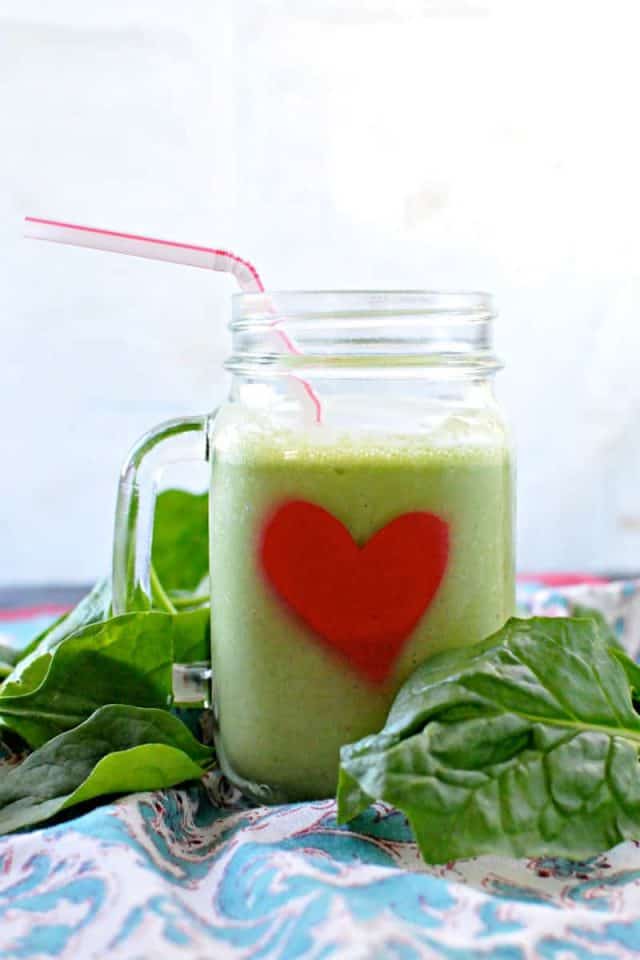 Pineapple & Spinach Green Smoothie the pig & quill