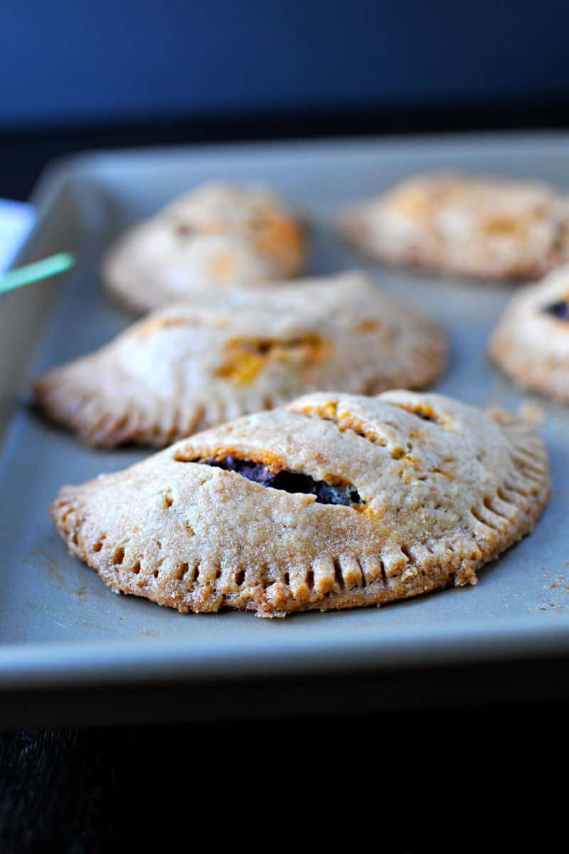 Soy Chorizo and Black Bean Empanadas recipe (via thepigandquill.com) #handpies #vegetarian #sweetpotato