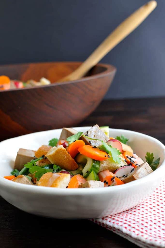 Baked Tofu Banh Mi Salad the pig & quill