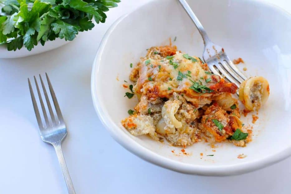 EggplantRicotta Pasta Bake the pig & quill