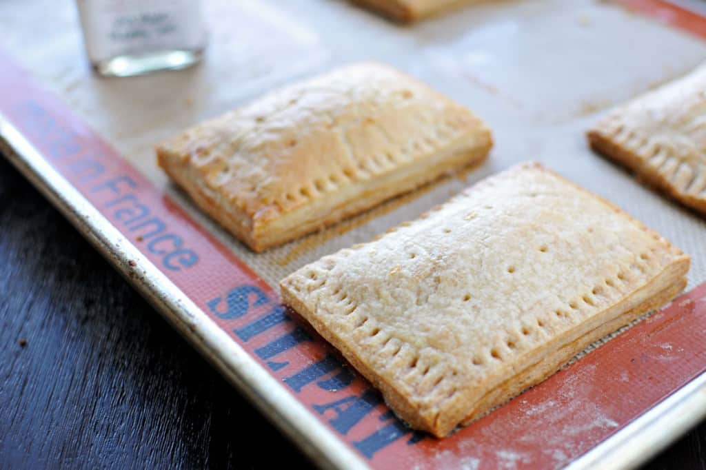 easy homemade cream cheese + pepper jelly (or blueberry) pop tarts | the pig & quill