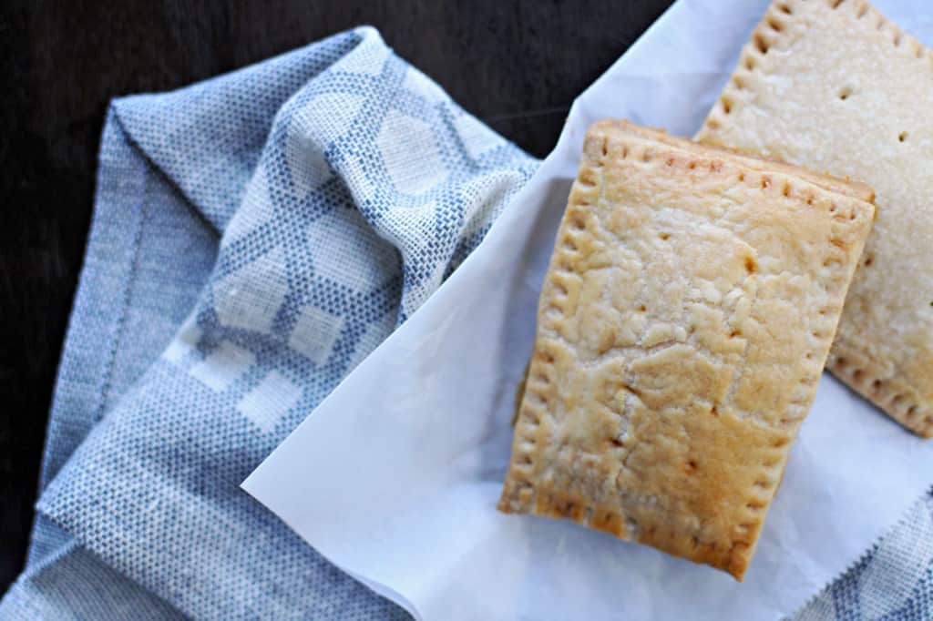 easy homemade cream cheese + pepper jelly (or blueberry) pop tarts | the pig & quill