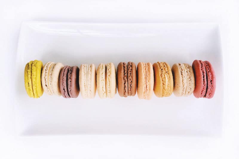 My fave macarons (from Pistacia Vera in CBUS) and plenty of Friday Links - yay!