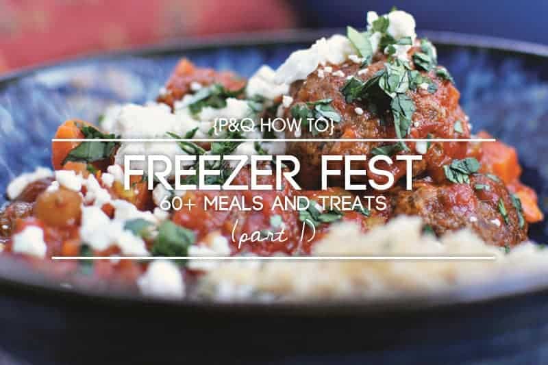 How-To: Baby Prep Freezer Meal Plan via thepigandquill.com