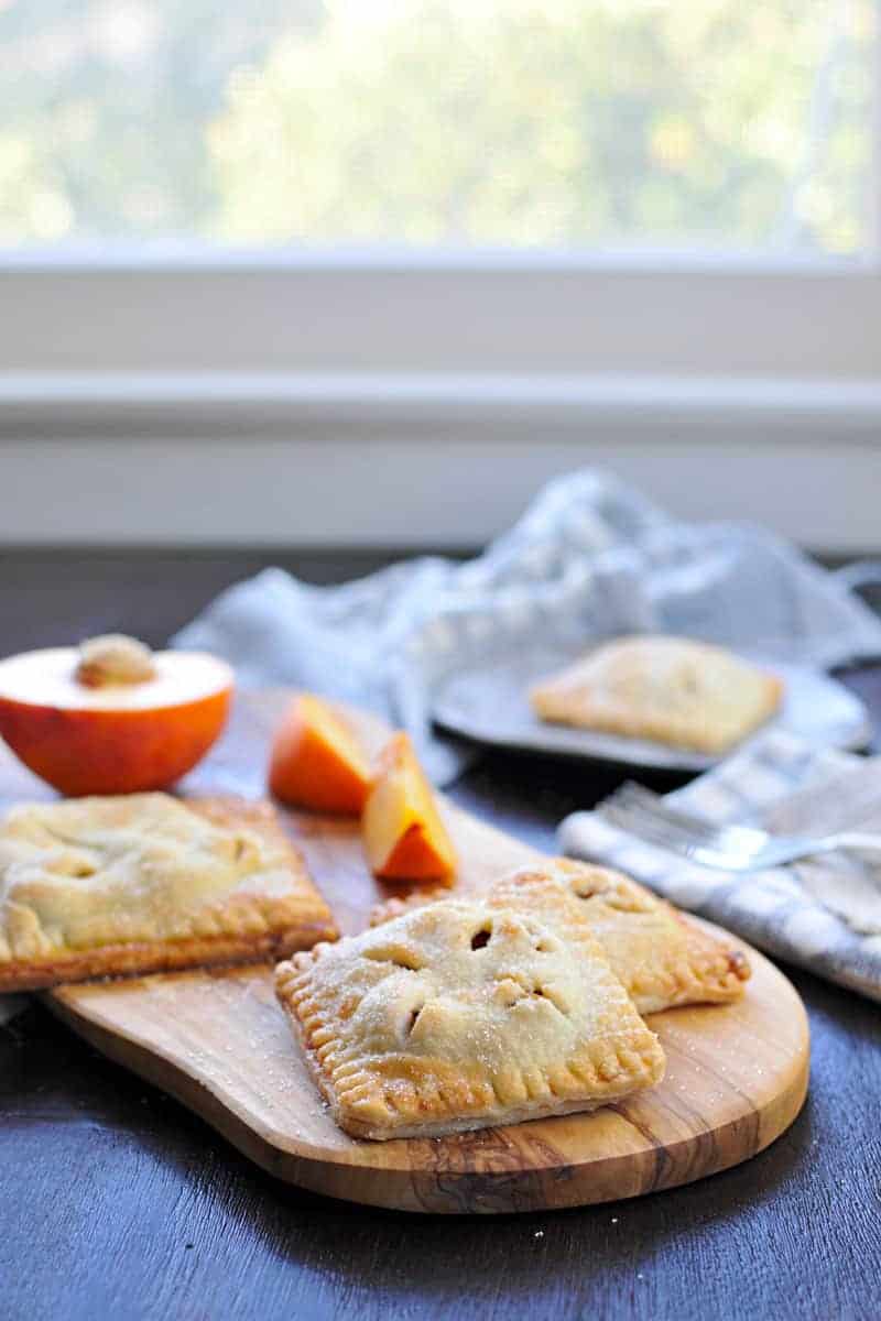 curried peach hand pies recipe | via thepigandquill.com #summer #fruit #baking