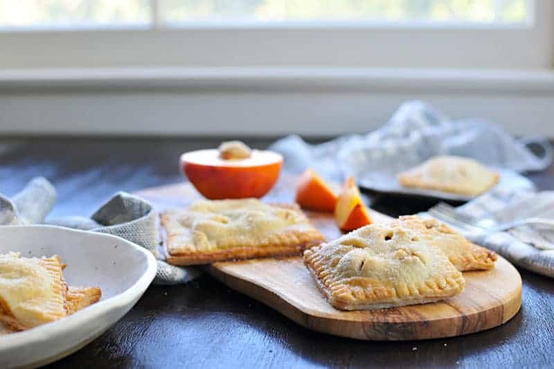 curried peach hand pies recipe | via thepigandquill.com #summer #fruit #baking