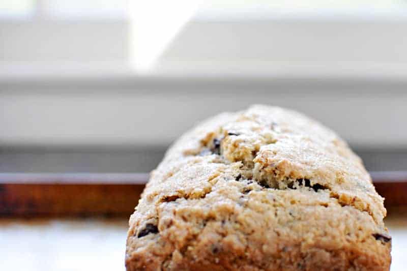 Triple Coconut + Chocolate Bread recipe (via thepigandquill.com) #dairyfree #baking #chocolate #coconut #holiday