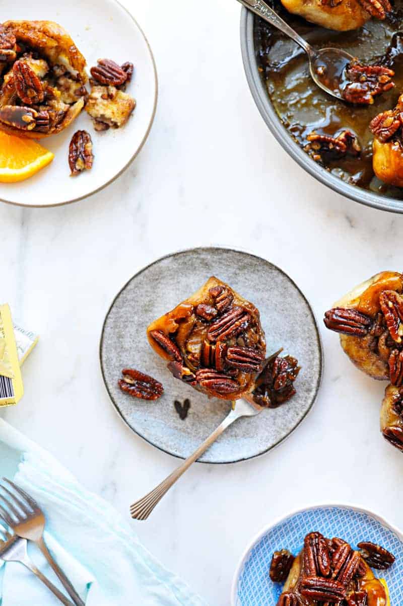 Orange-Pecan Sticky Buns recipe (via thepigandquill.com) #baking #holiday #desserts #breakfast #pastry