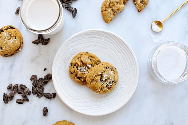 (You'll Never Guess They're) Vegan Chocolate Chip Cookies (via thepigandquill.com) #baking #dairyfree #eggfree