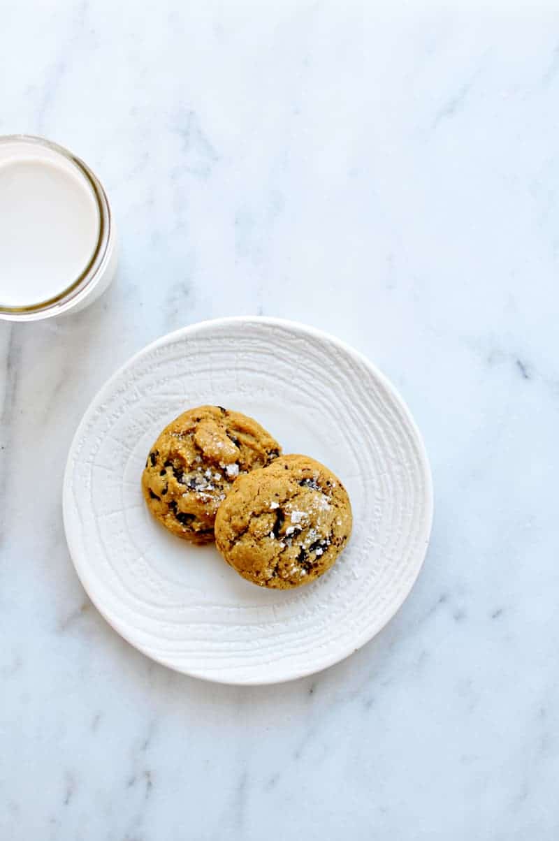 (You'll Never Guess They're) Vegan Chocolate Chip Cookies (via thepigandquill.com) #baking #dairyfree #eggfree