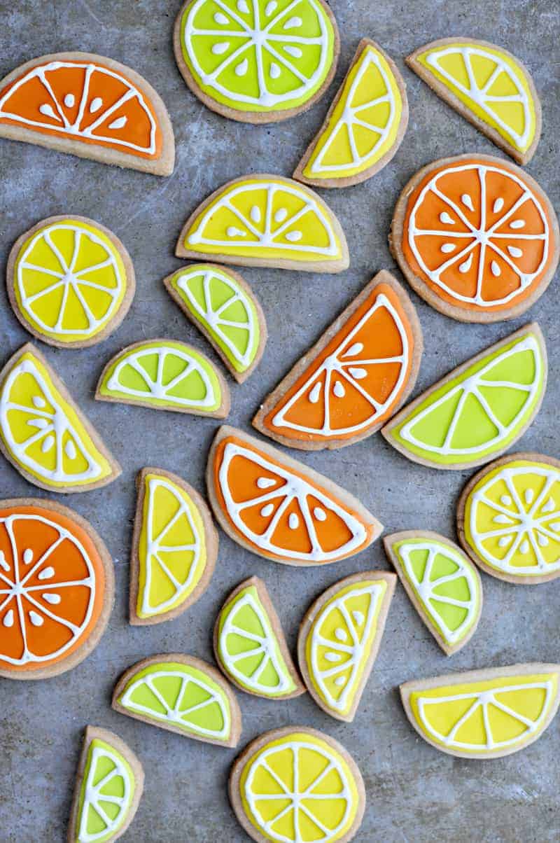 4-Ingredient Rolled (Citrus!) Sugar Cookies recipe via thepigandquill.com #eggfree #baking #lemon #dessert